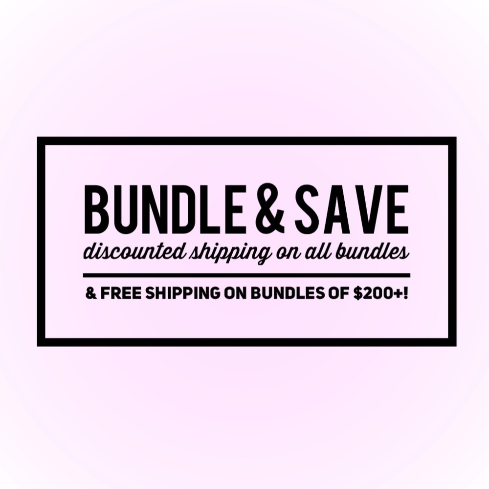 🛍BUNDLE & SAVE🛍